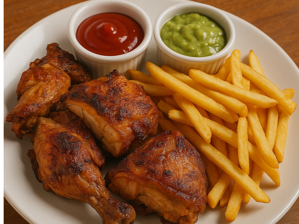 1/2 Pollo Asado (2 personas)