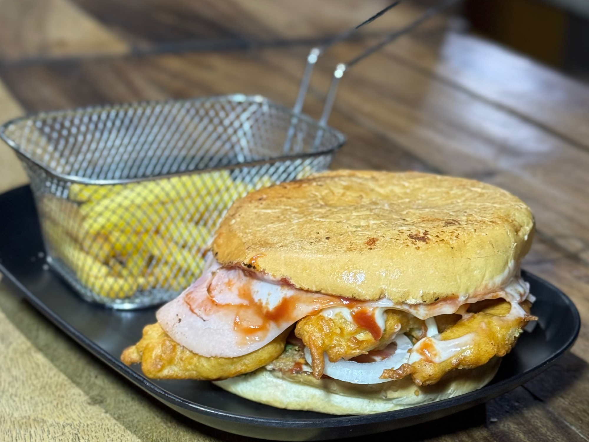 Hamburguesa Pollo Crispy