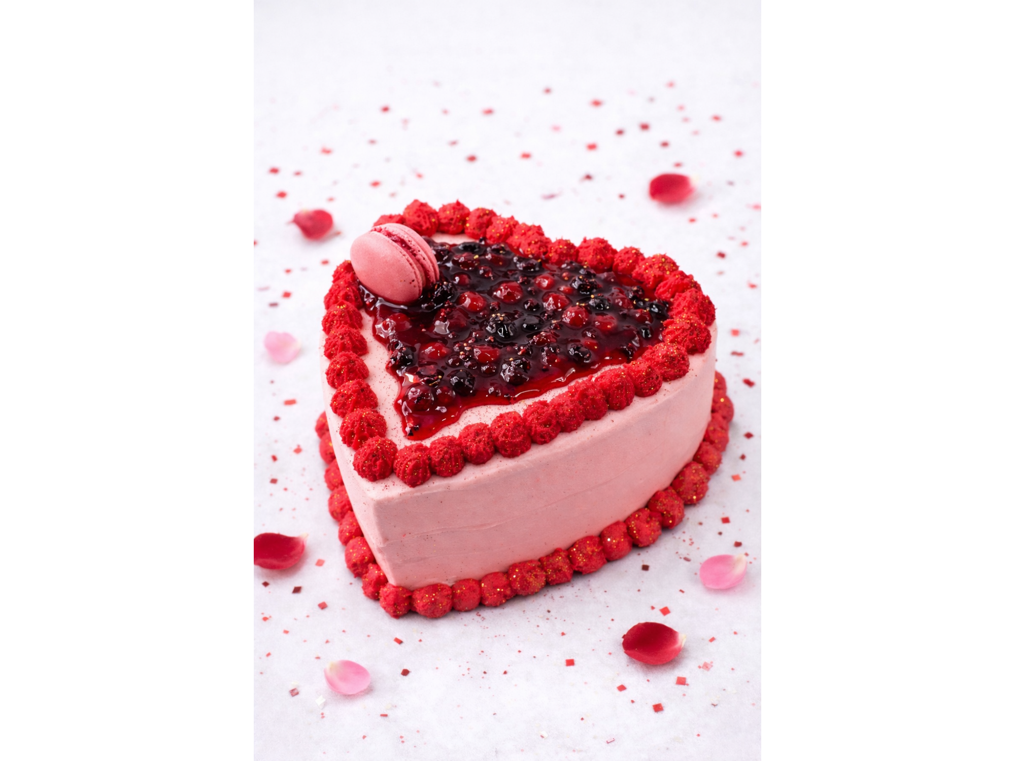 Mini Torta Frutillas y Frutos Rojos