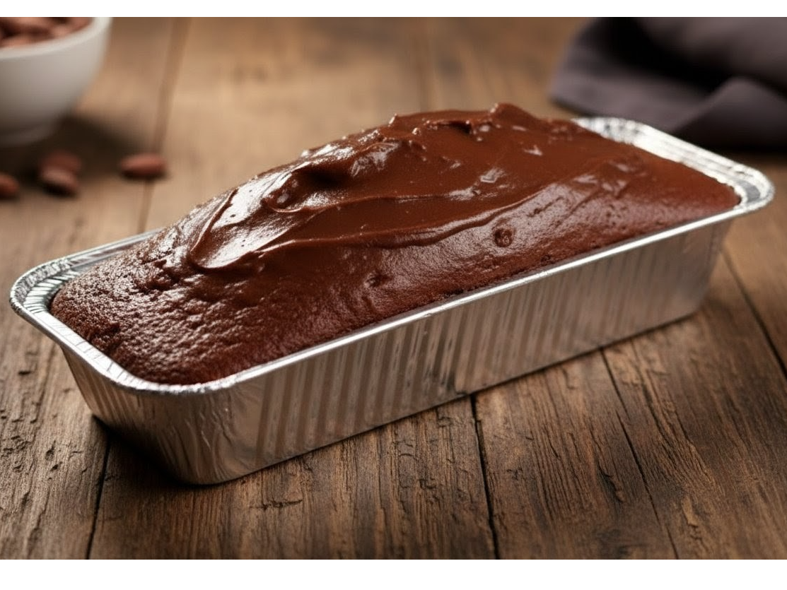 Budín bañado en Chocolate