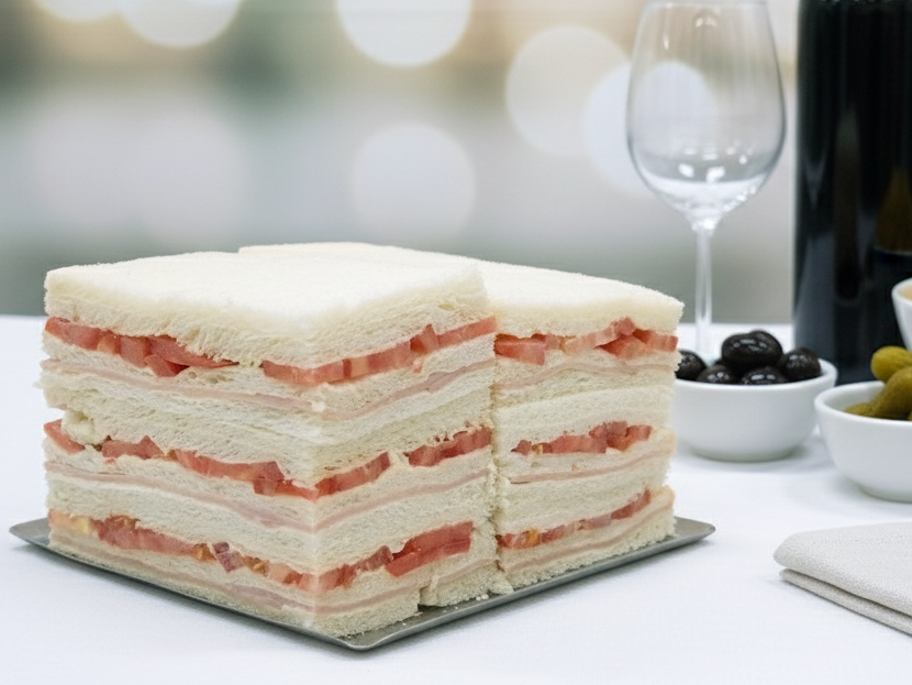 Triple de Tomate y Jamón