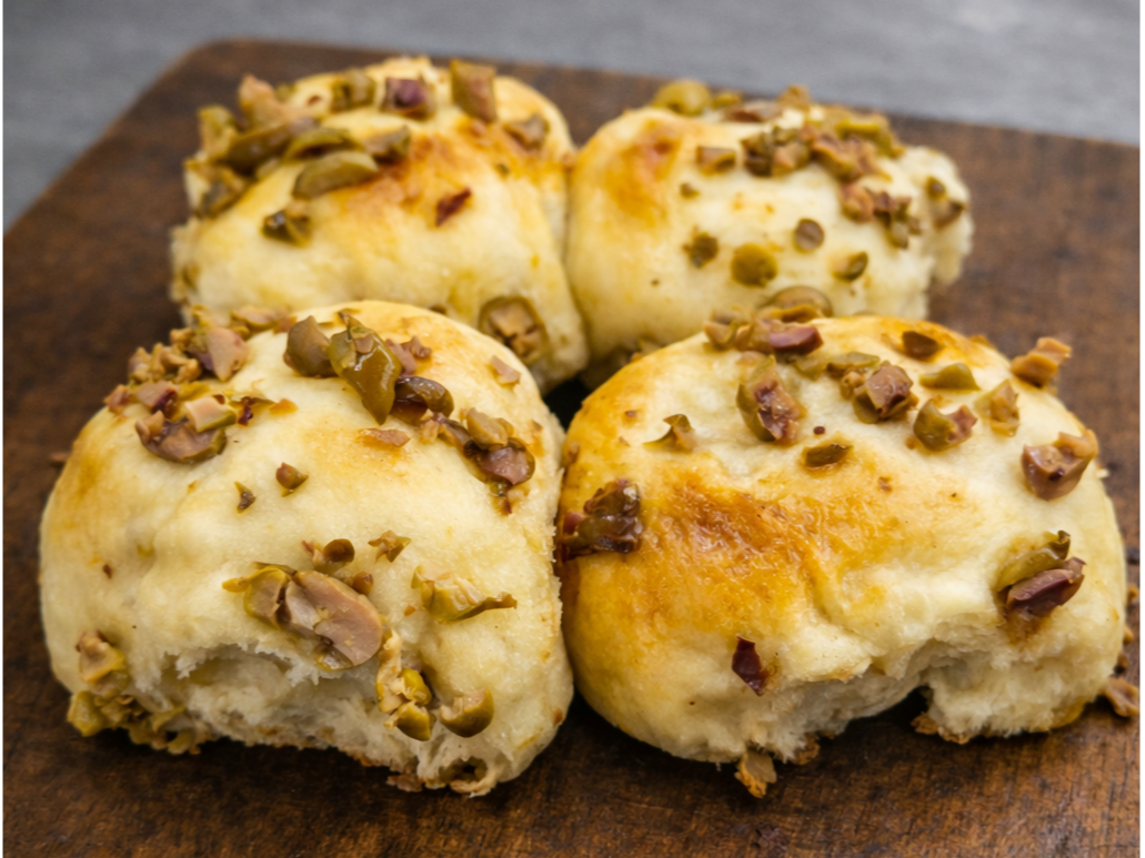 Pan Saborizado de Aceitunas