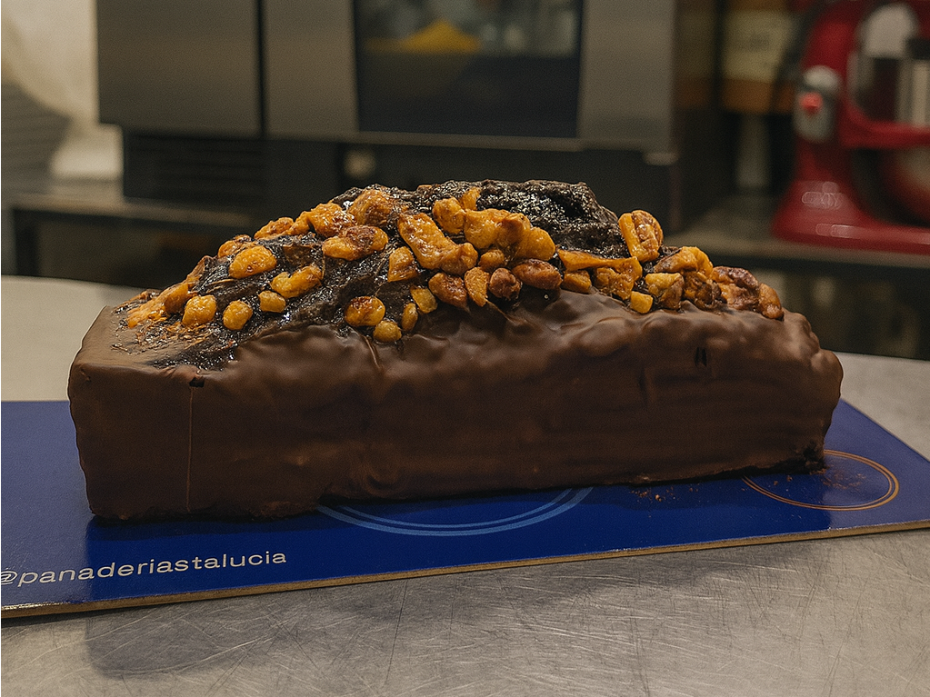 Budín Grande relleno con Chocolate y Nueces