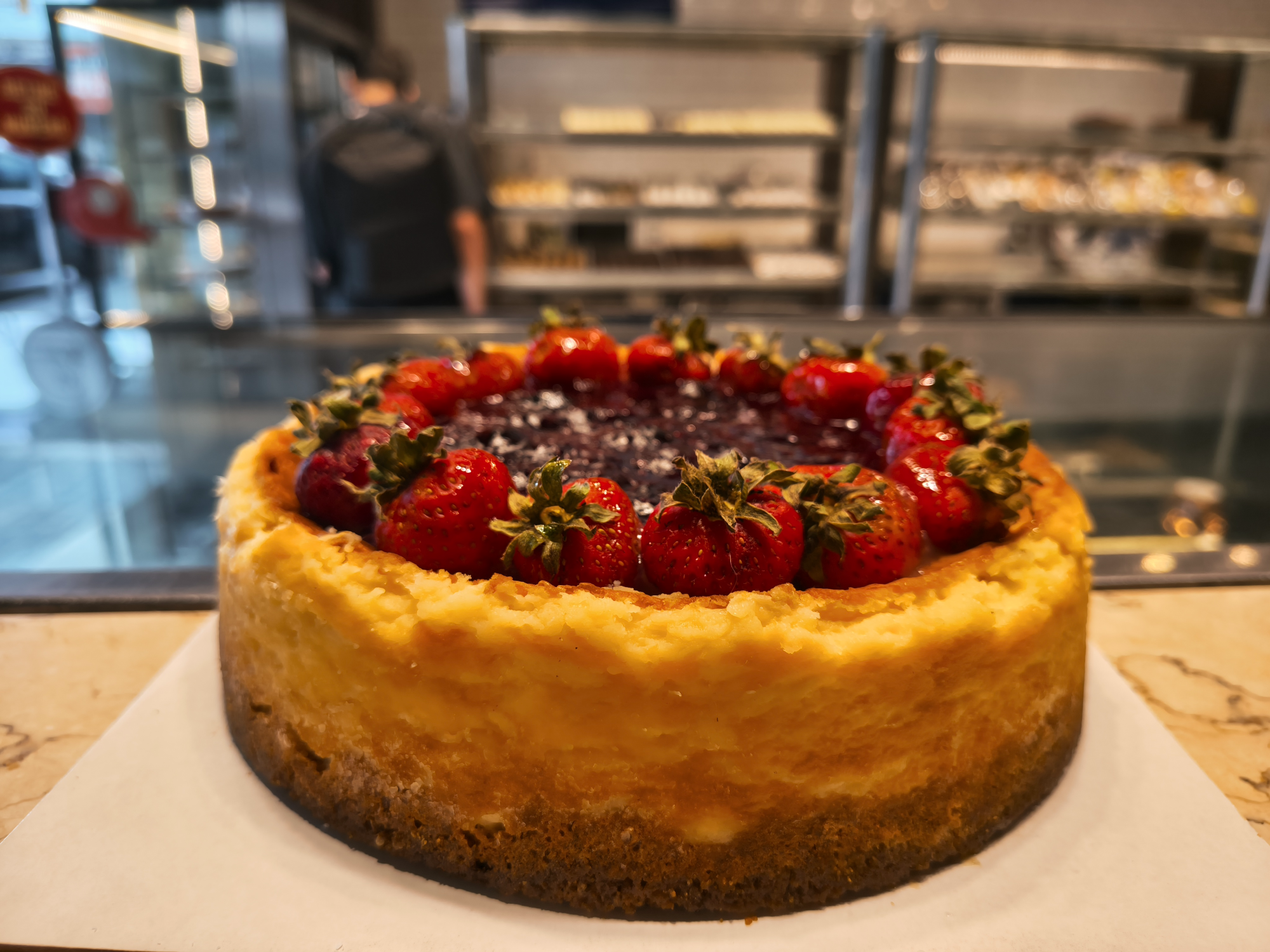 Cheesecake de Frutos Rojos tipo NewYork (Cocido)