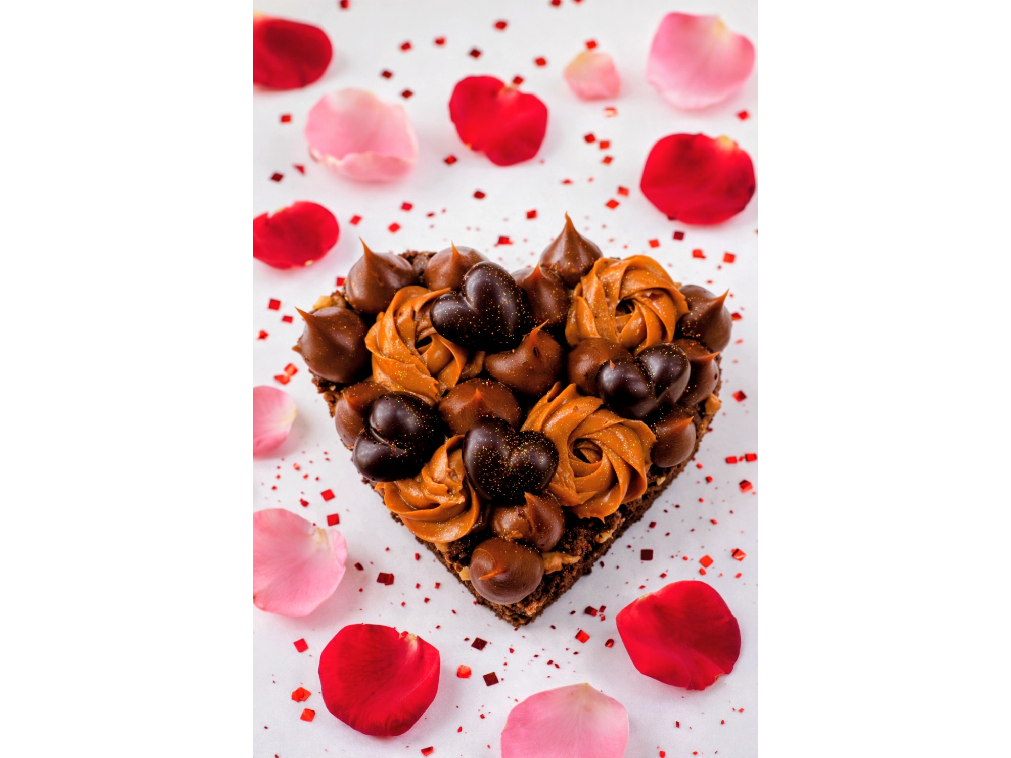 Mini Brownie Corazón