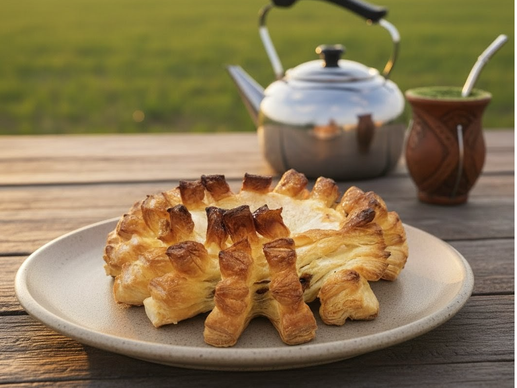 Cremona de Manteca rellena con Dulce de Leche