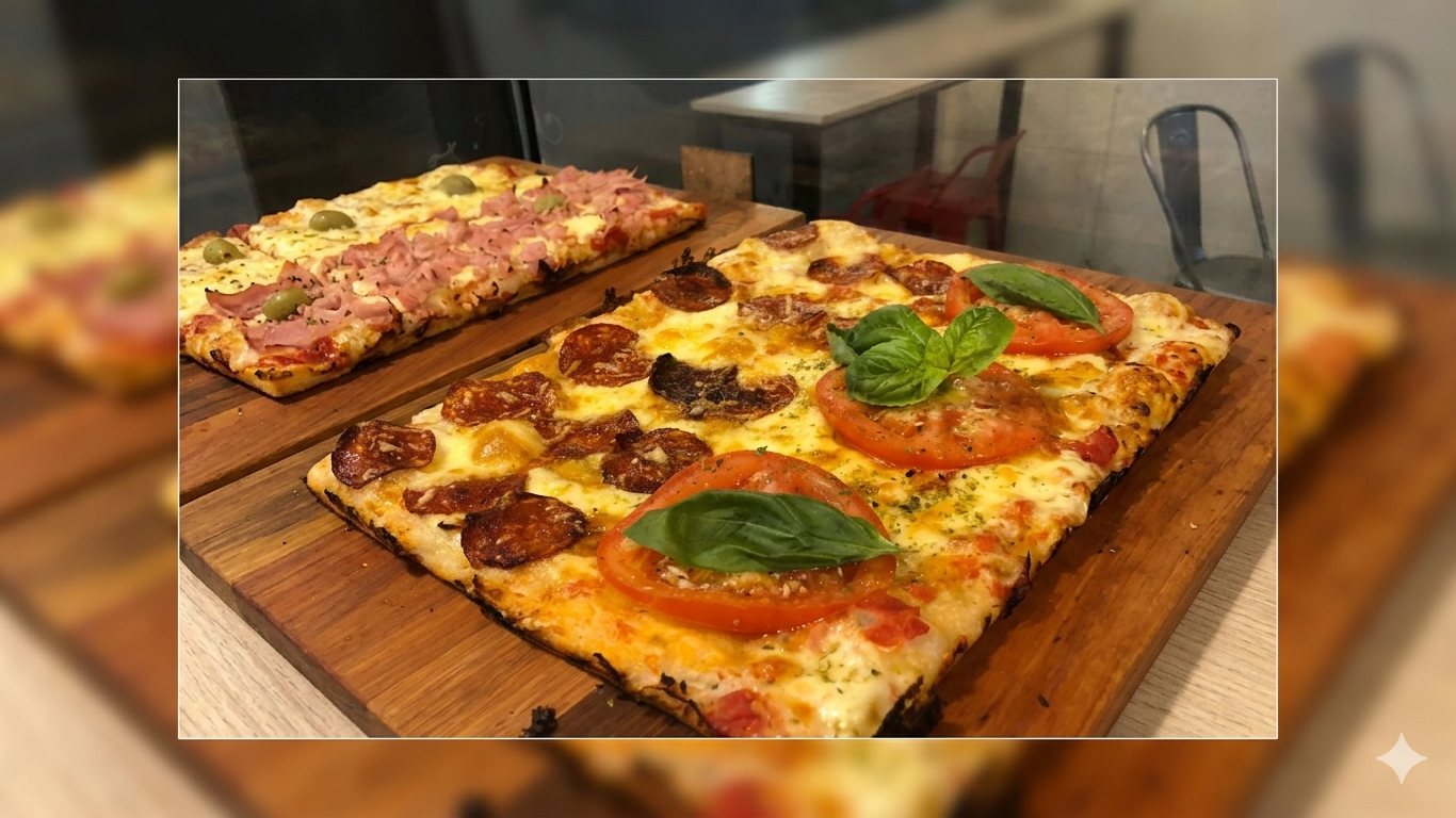 Pizzas chicas (rectangulares)  - COMEN 2 PERSONAS