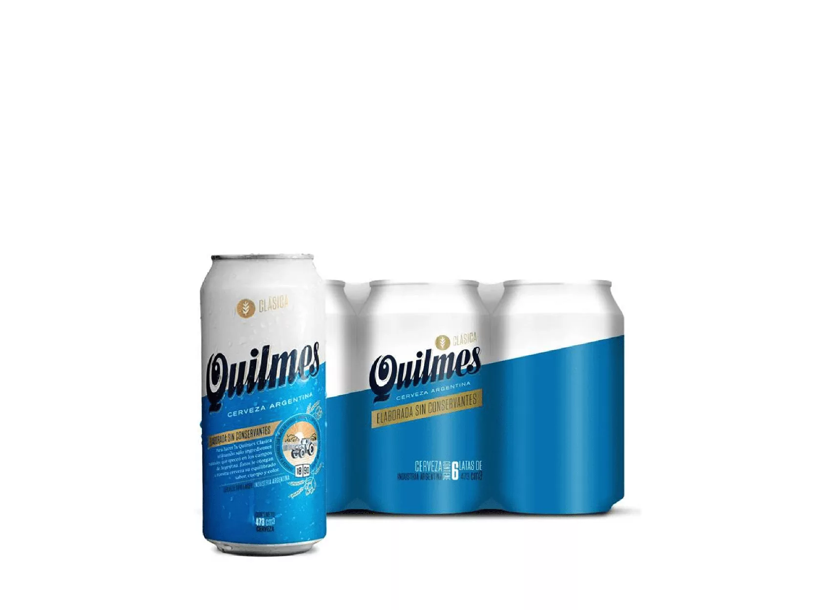 LATA QUILMES x6