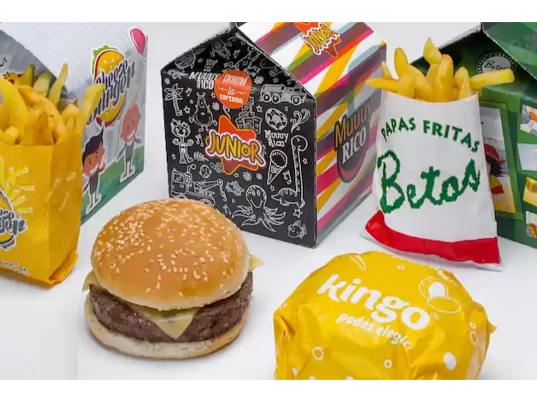 HAMBUR. NIÑO CAJA FELIZ