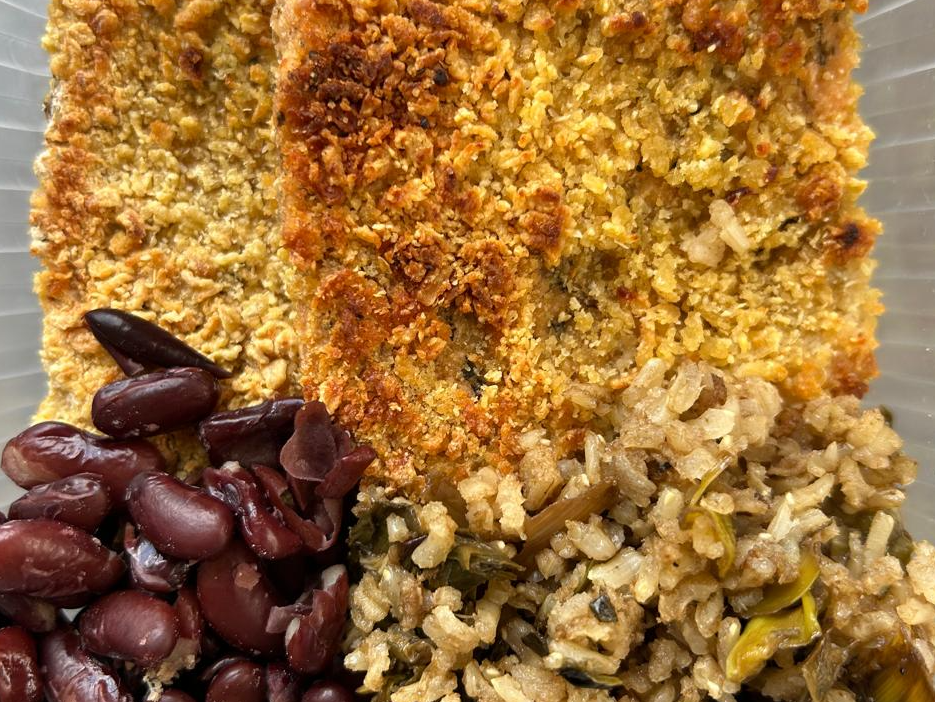 Milanesa de berenjena