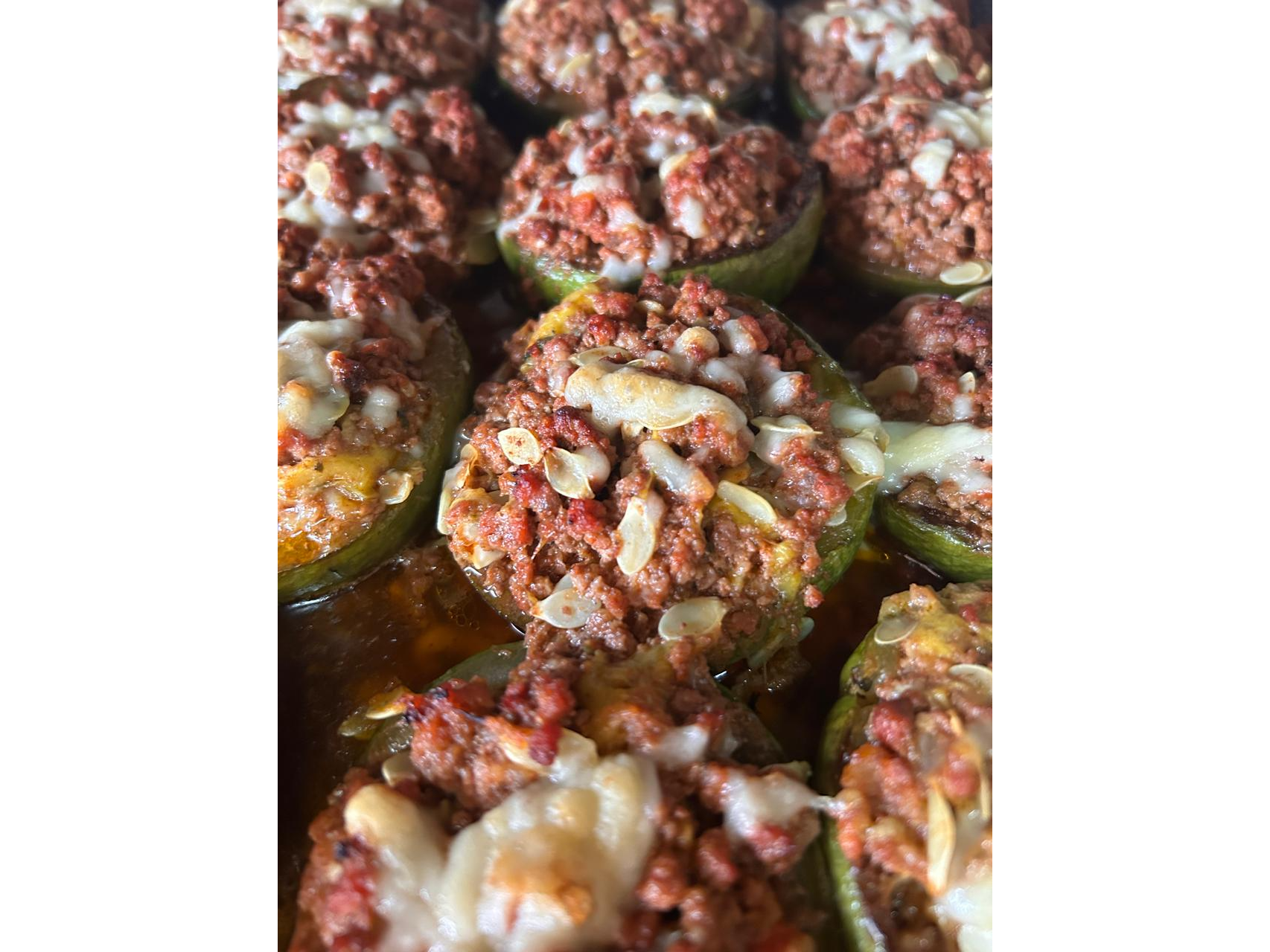 Zapallitos Rellenos de Carne