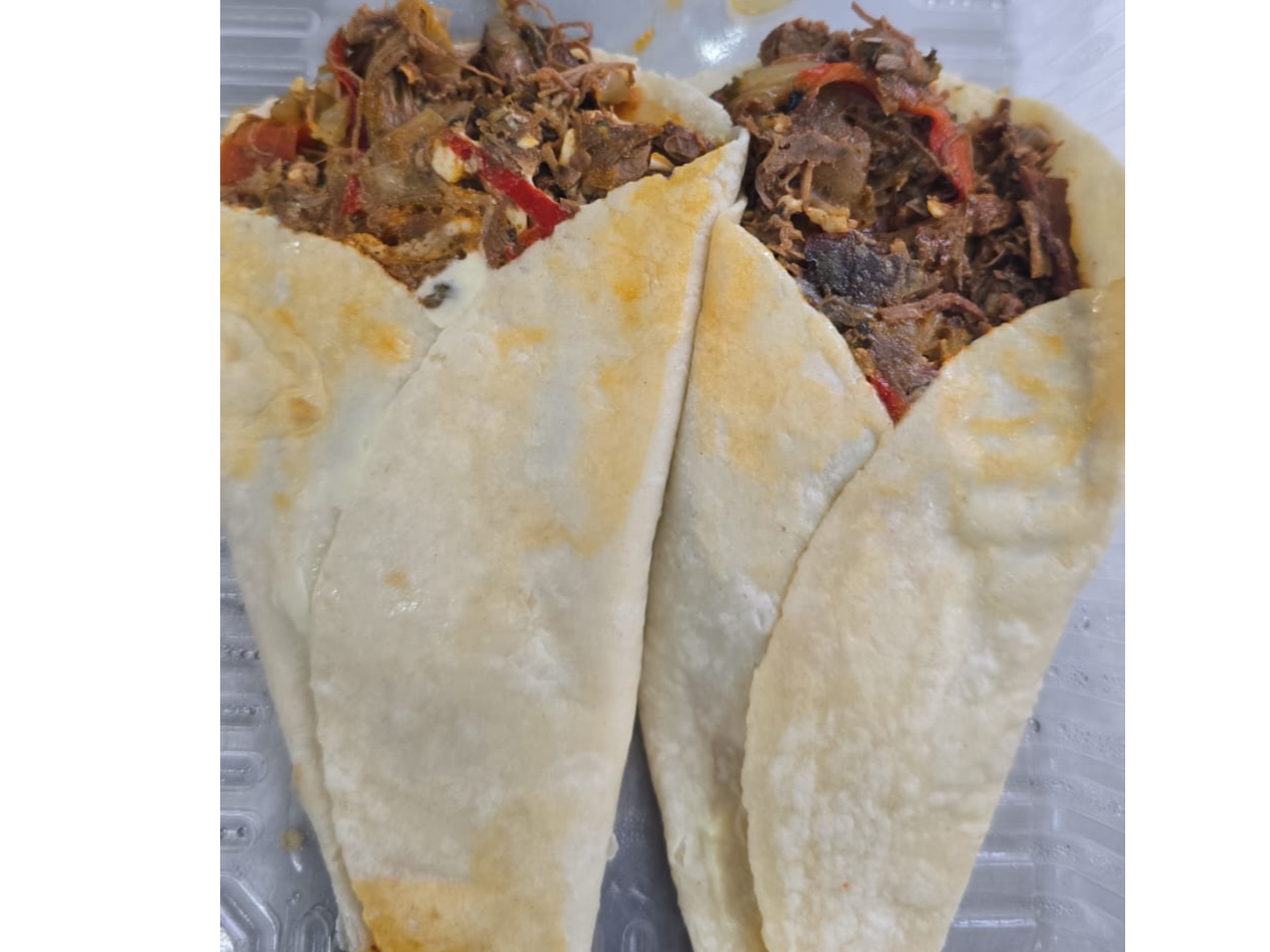 Tacos rellenos de Carne