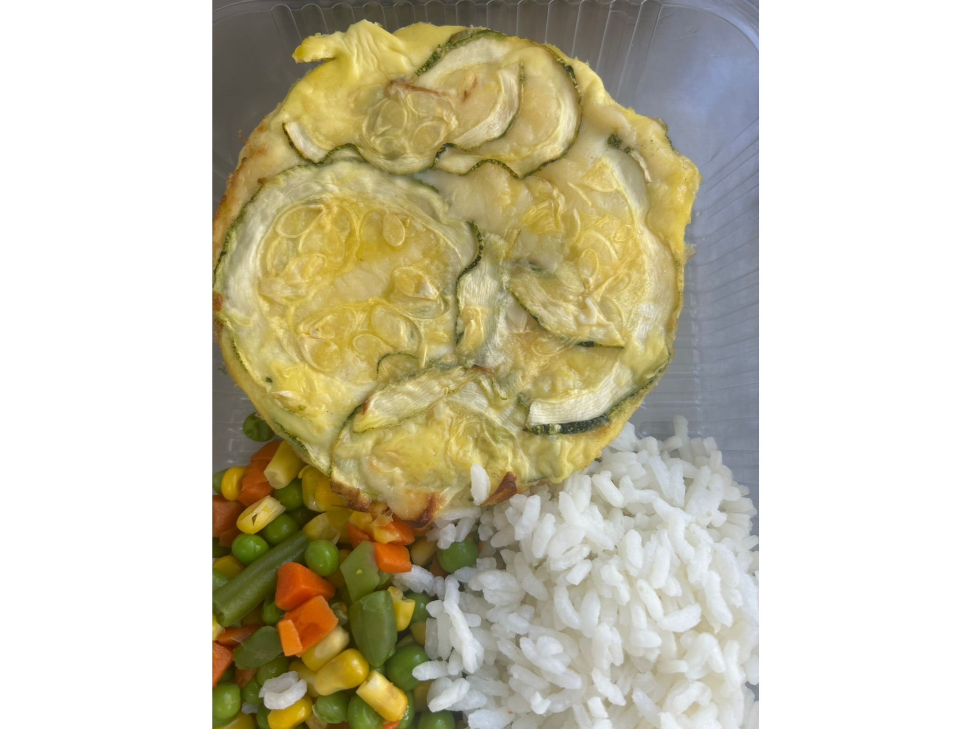 Tortilla Zucchini y Queso