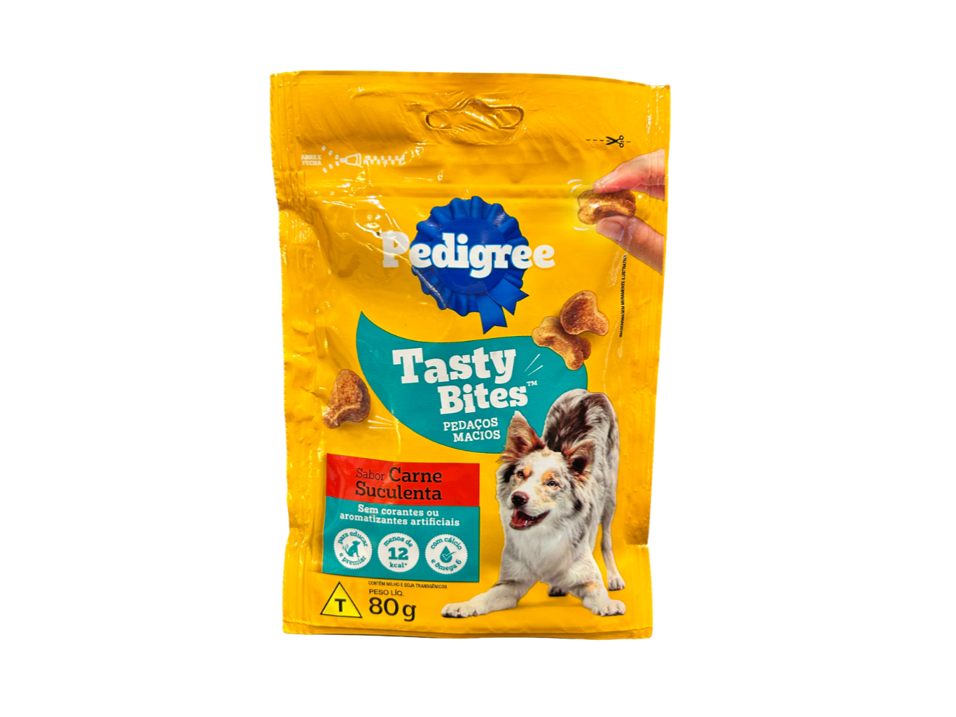 Pedigree Tasty Bifes Carne 80Gr
