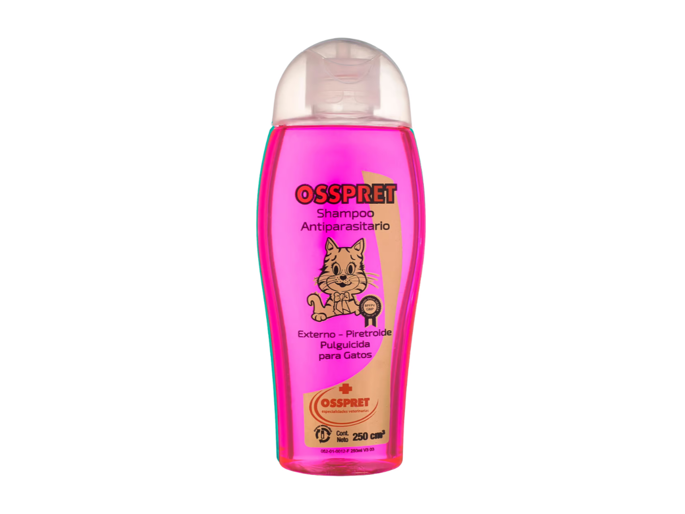 Osspret Shampoo Gatos Pulguicida 250Cc