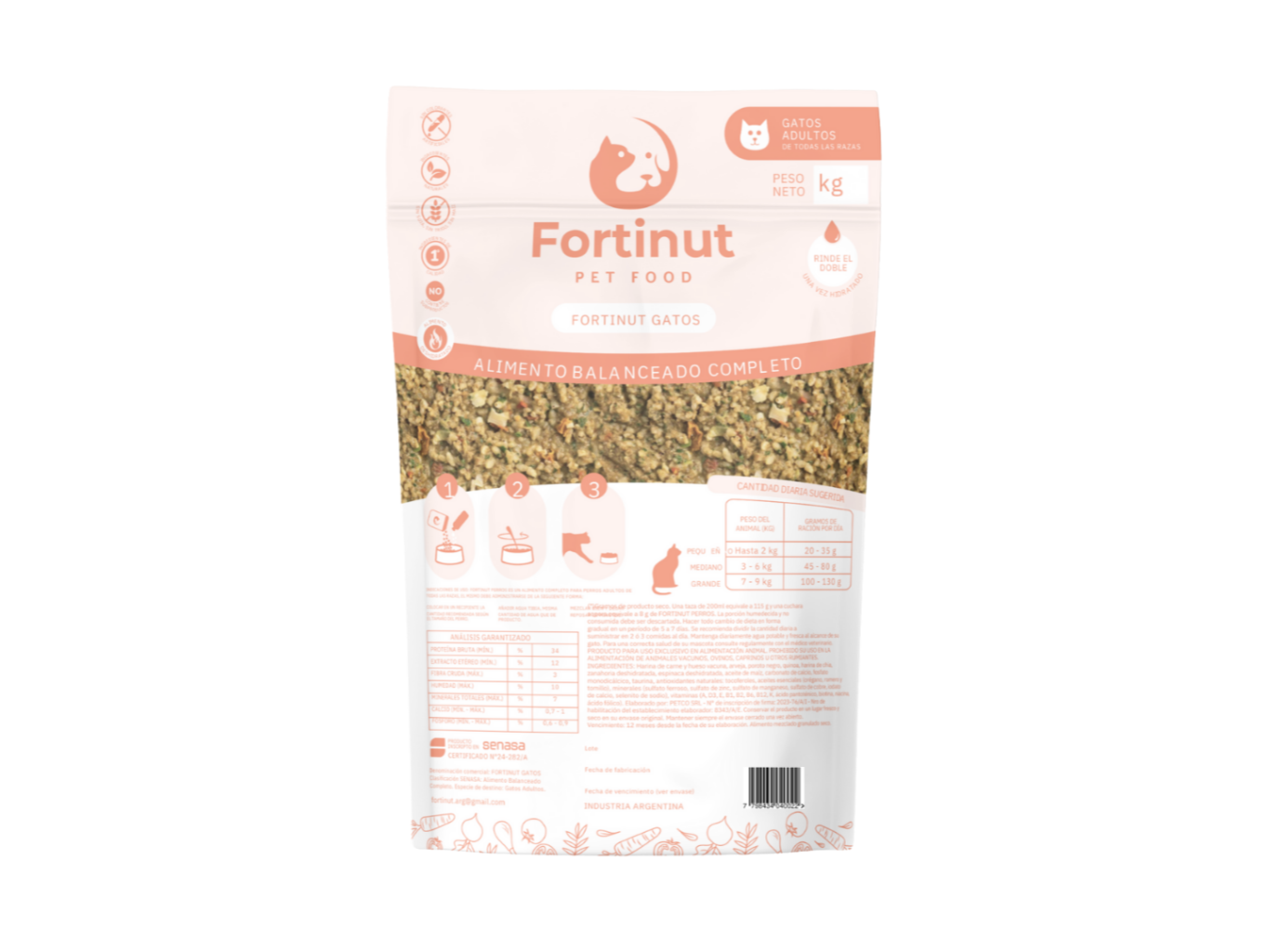 Fortinut Gatos Adultos 2Kg