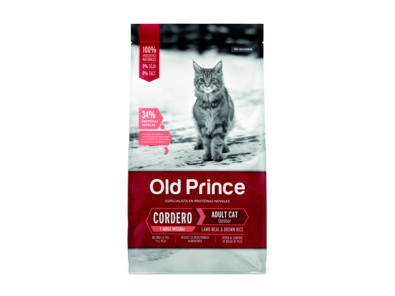 Old Prince Cordero Gato Adulto