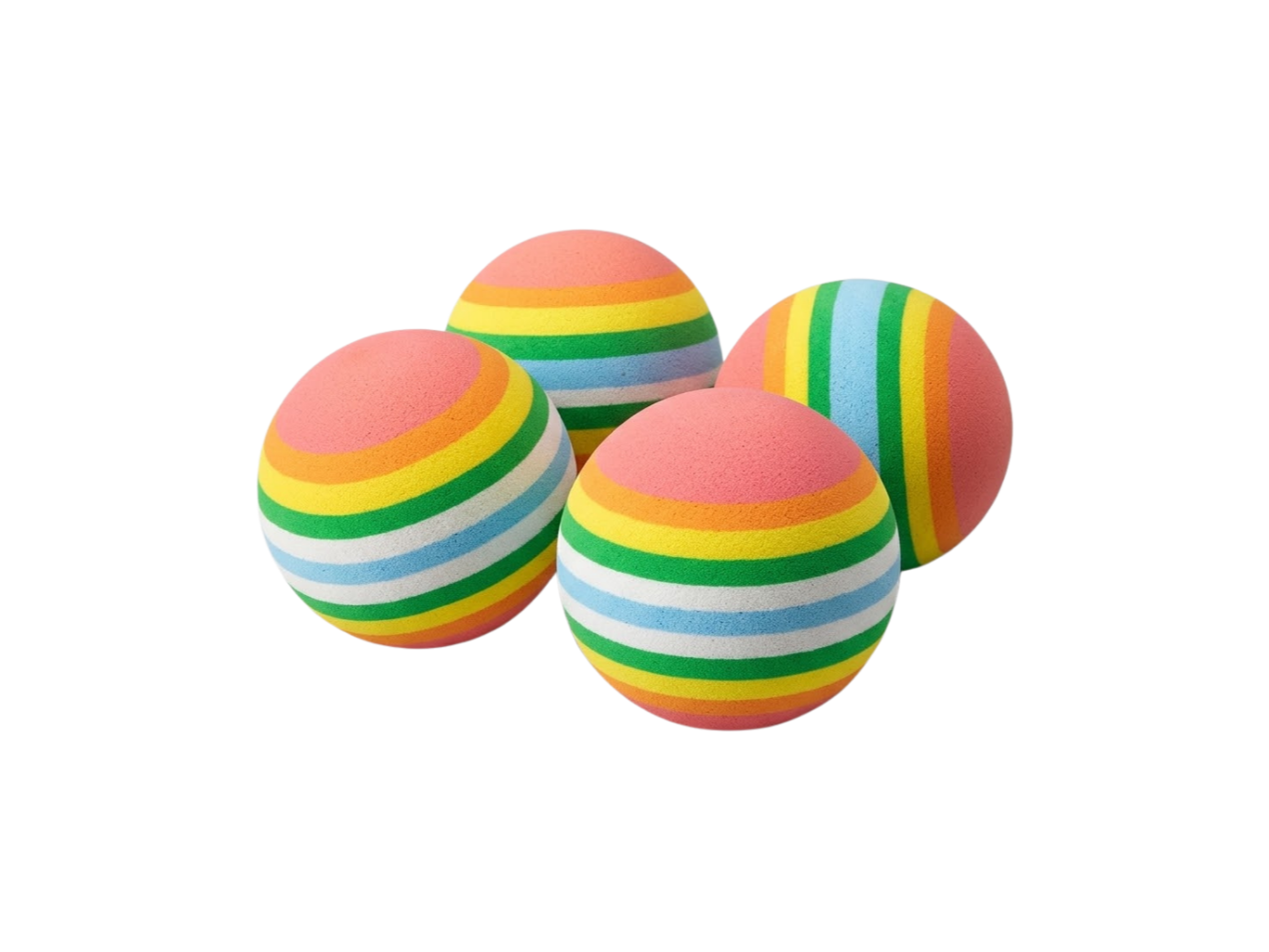 4 Pelotas De Gomaespuma Ø 4cm - (4097)