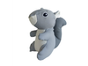 Ardilla De Cuero Sintético, 16,5 Cm, Con Chifle - Bp694