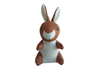Conejo De Cuero Sintético, 22,8 Cm, Con Chifle - Bp691