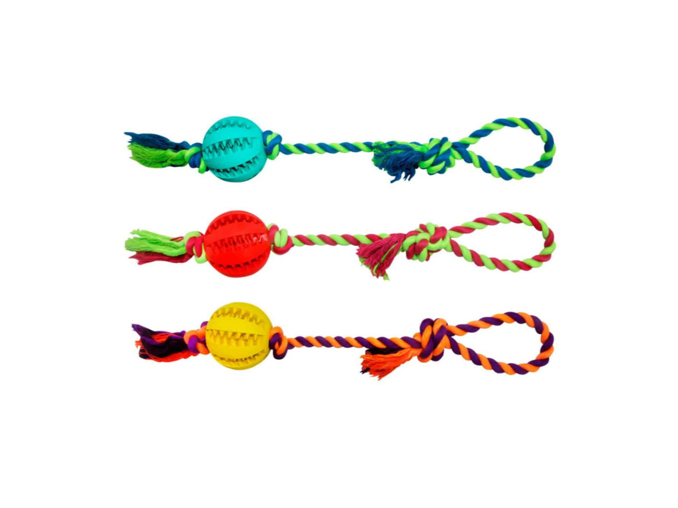 Pelota De Béisbol Con Manija De Cuerda De Algodón Ø 7 X 50 Cm - Bp126