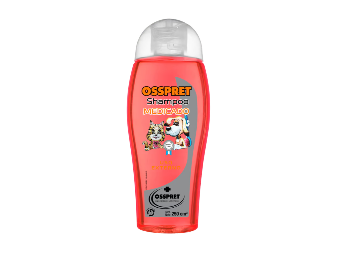Osspret Shampoo Medicado 250Cc