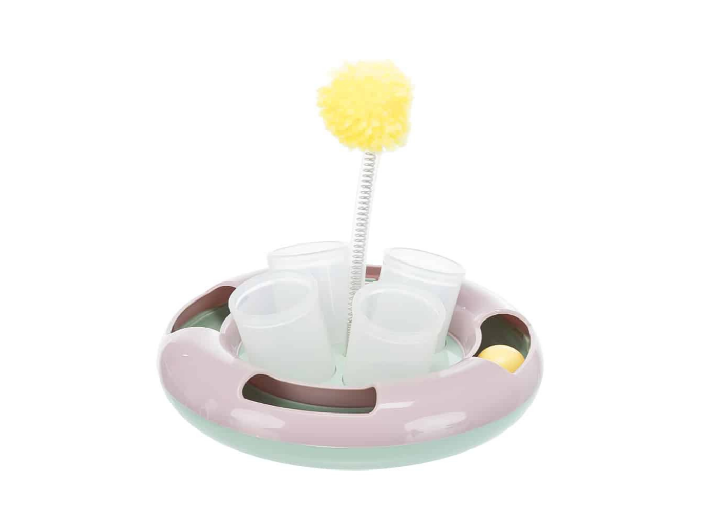 Snack & Play. Pelota Giratoria Y Pelota De Peluche En Resorte Ø 18cm -  (46000)