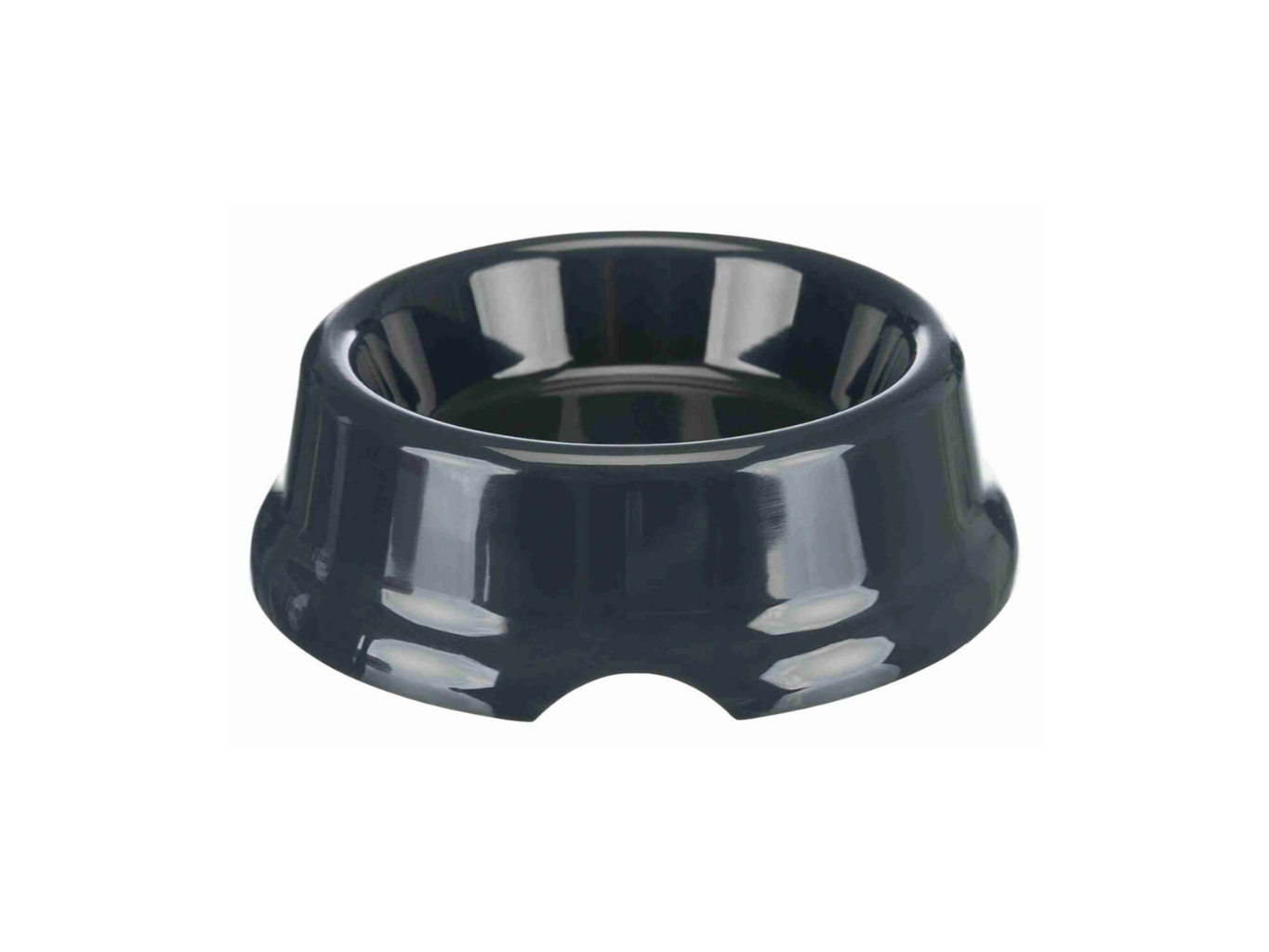 Comedero De Plástico Con Antideslizante, 0,5 Ml, Ø 14Cm, - (2473)