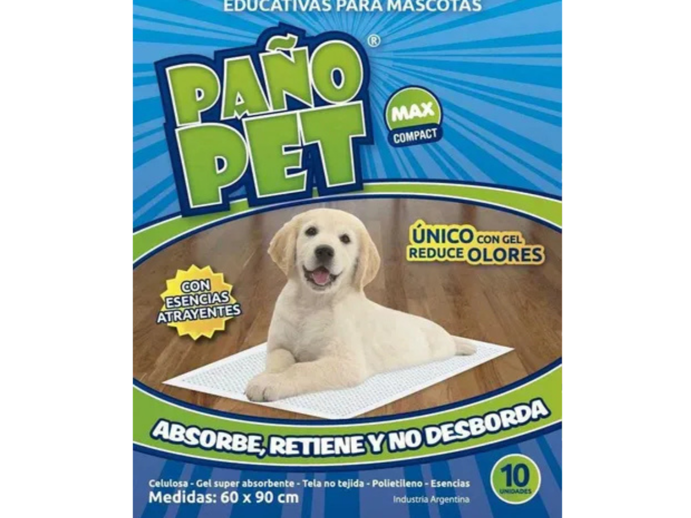 Paño Pet Max 10U (60X90cm)