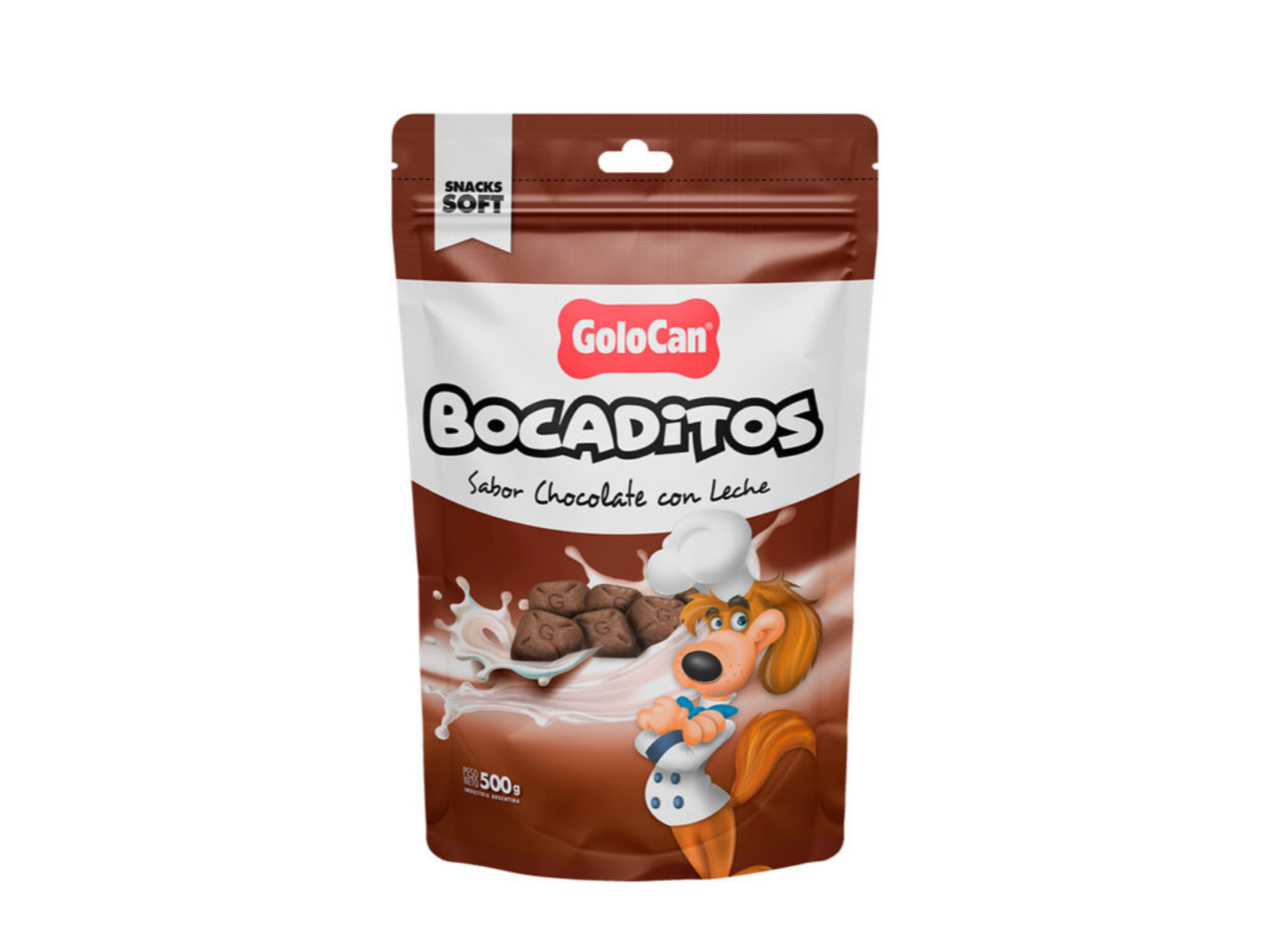 Golocan Bocaditos Chocolate Con Leche 500Gr