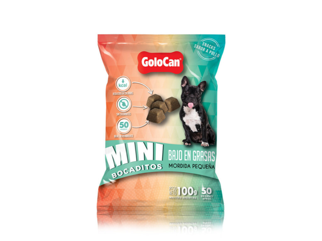Golocan Mini Bocaditos Bajo En Grasas 100Gr