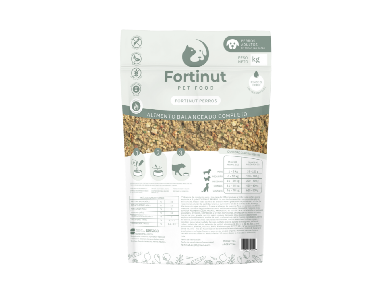 Fortinut Perros Adultos 2Kg