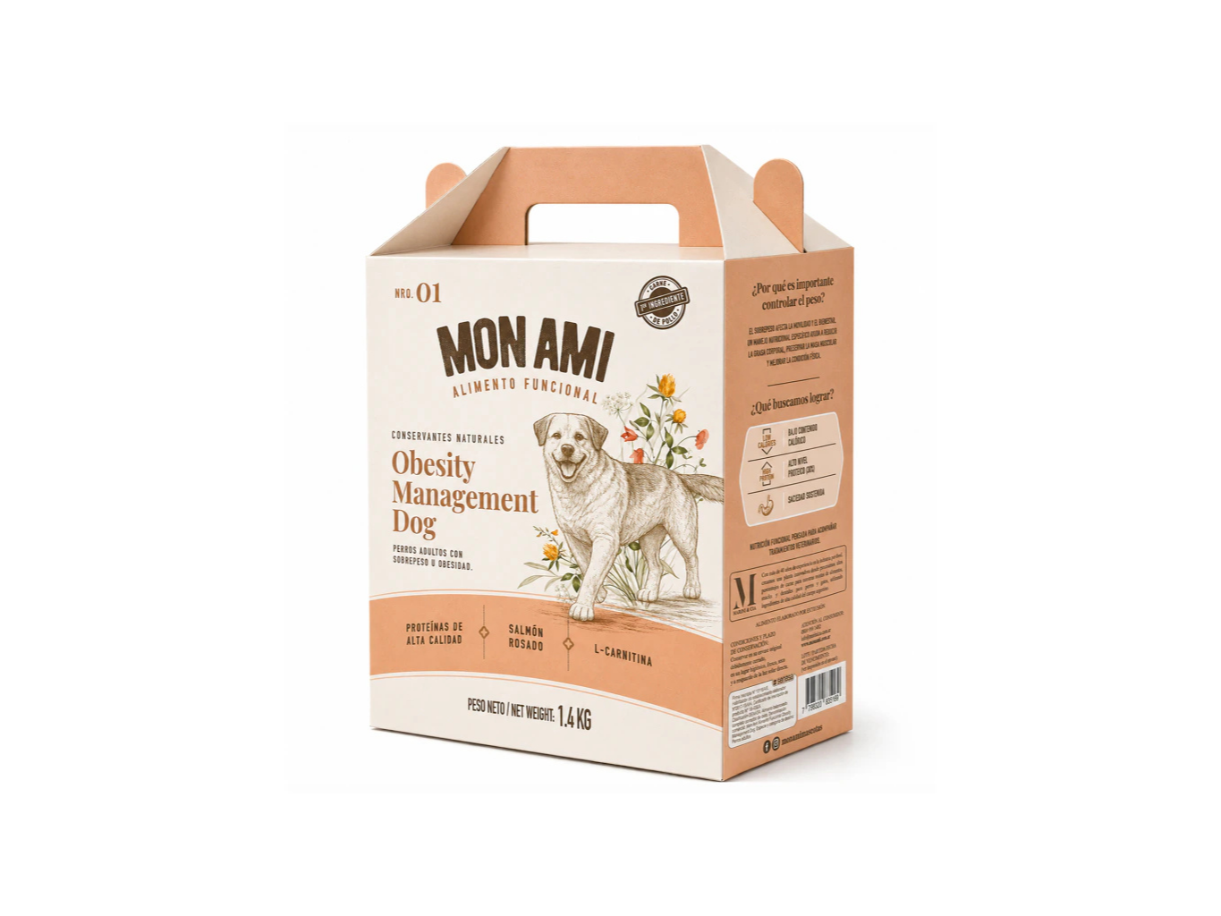 Mon Ami Perro Obesity 1.4Kg