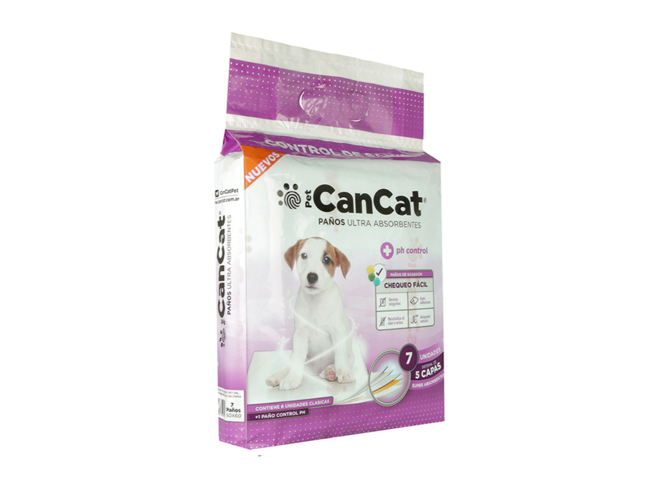 Paño Cancat 7U Ph Control (60X60cm)