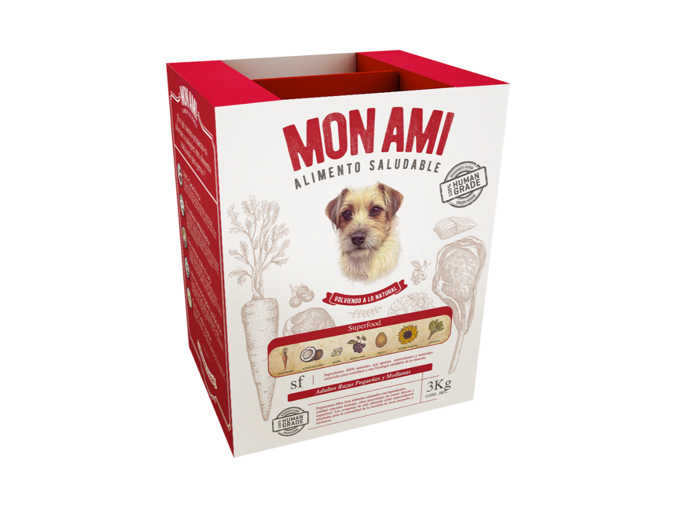 Mon Ami Raza Pequeña/Mediana 3Kg