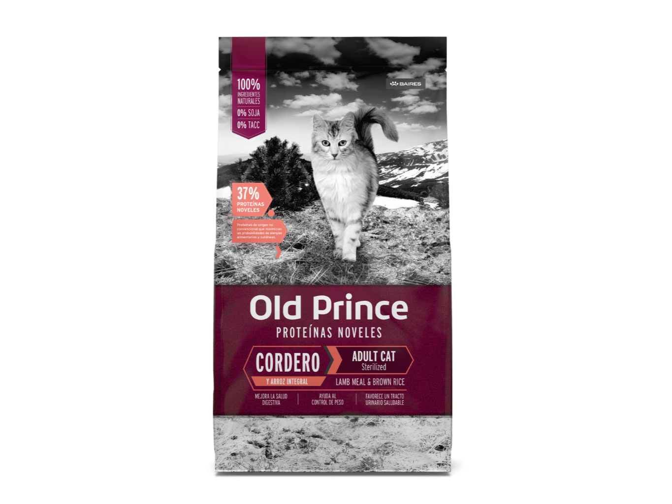 Old Prince Cordero Gato Castrados 3Kg