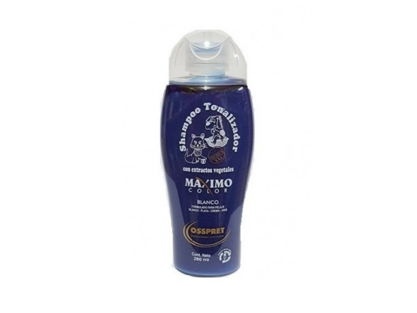 Osspret Shampoo Maximo Blanco 250Cc