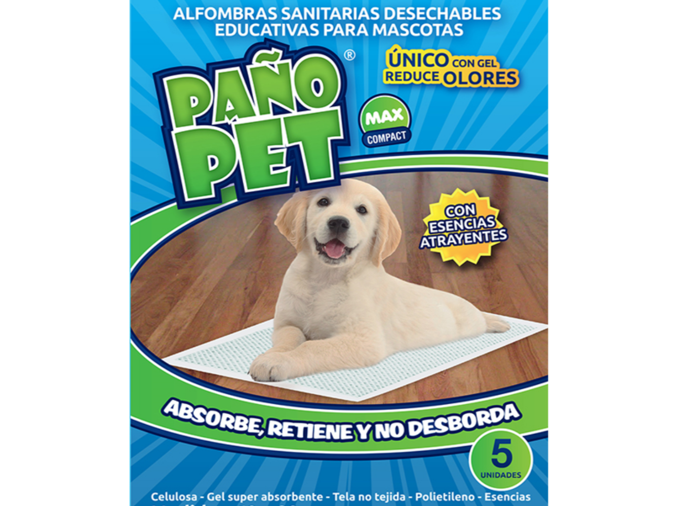 Paño Pet Max 5U (60X90cm)