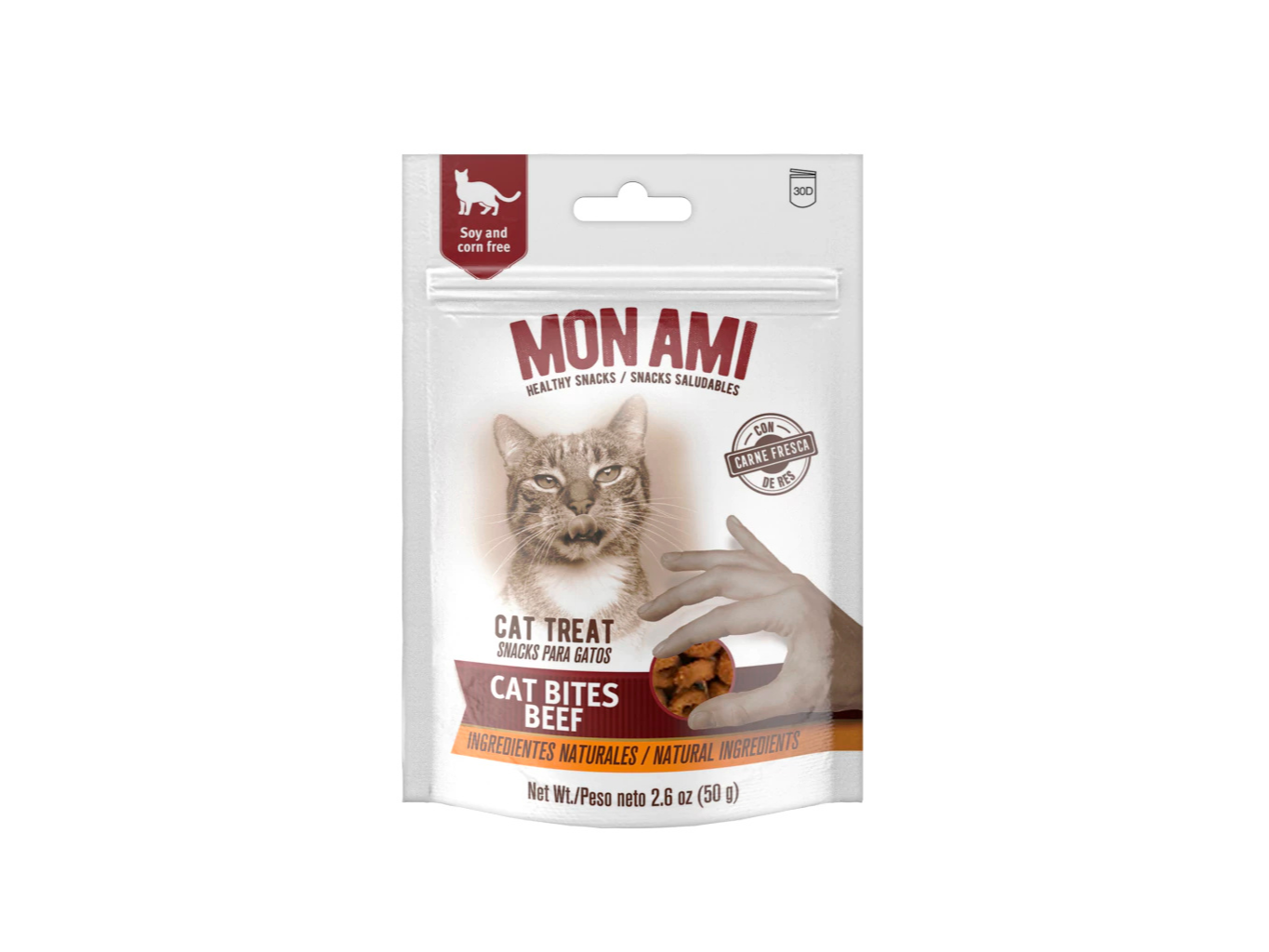 Mon Ami Snack Gato Carne 50Gr