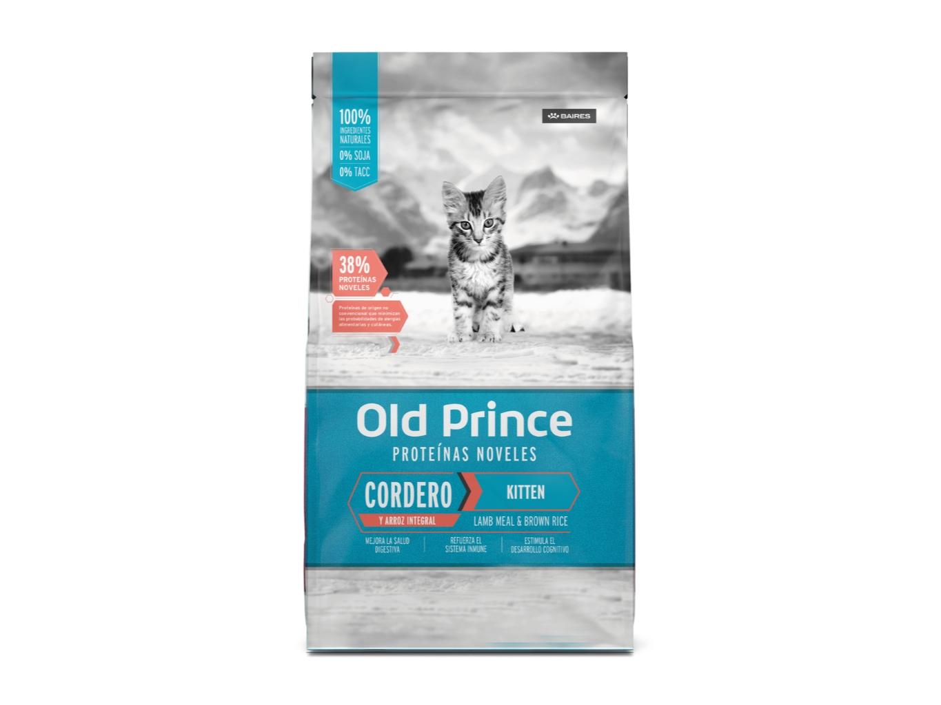 Old Prince Cordero Gato Kitten 3Kg