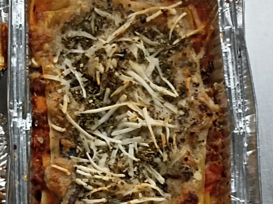 Lasaña vegana