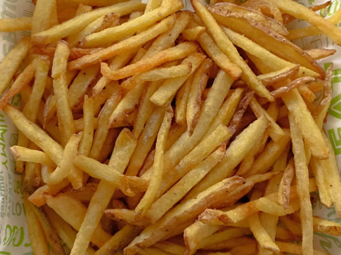 Porción de papas fritas