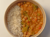 Curry de garbanzos