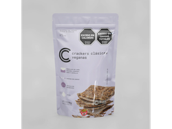 Crackers de semillas proteicas