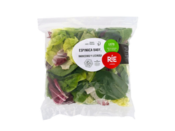 ESPINACA BABY, RADICCHIO Y LECHUGA X 150g