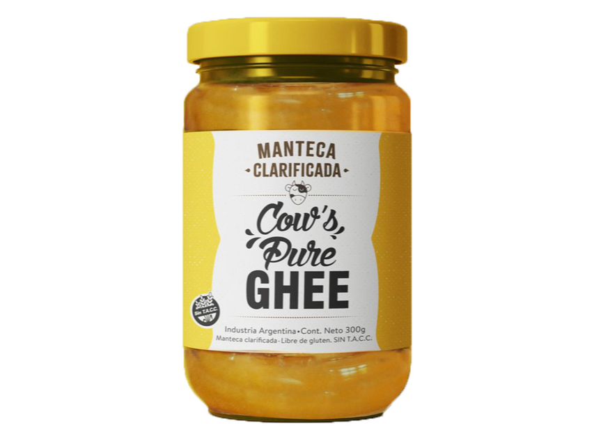 Manteca Clarificada Cows Pure Ghee- 300gr