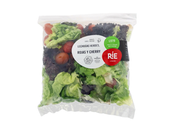 LECHUGAS VERDES ROJAS Y CHERRY X 200g- RIE
