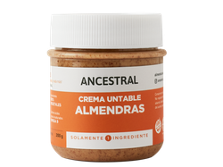 Pasta untable de almendras
