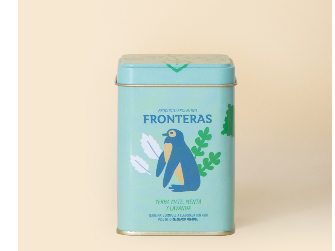 Yerba mate, menta y lavanda