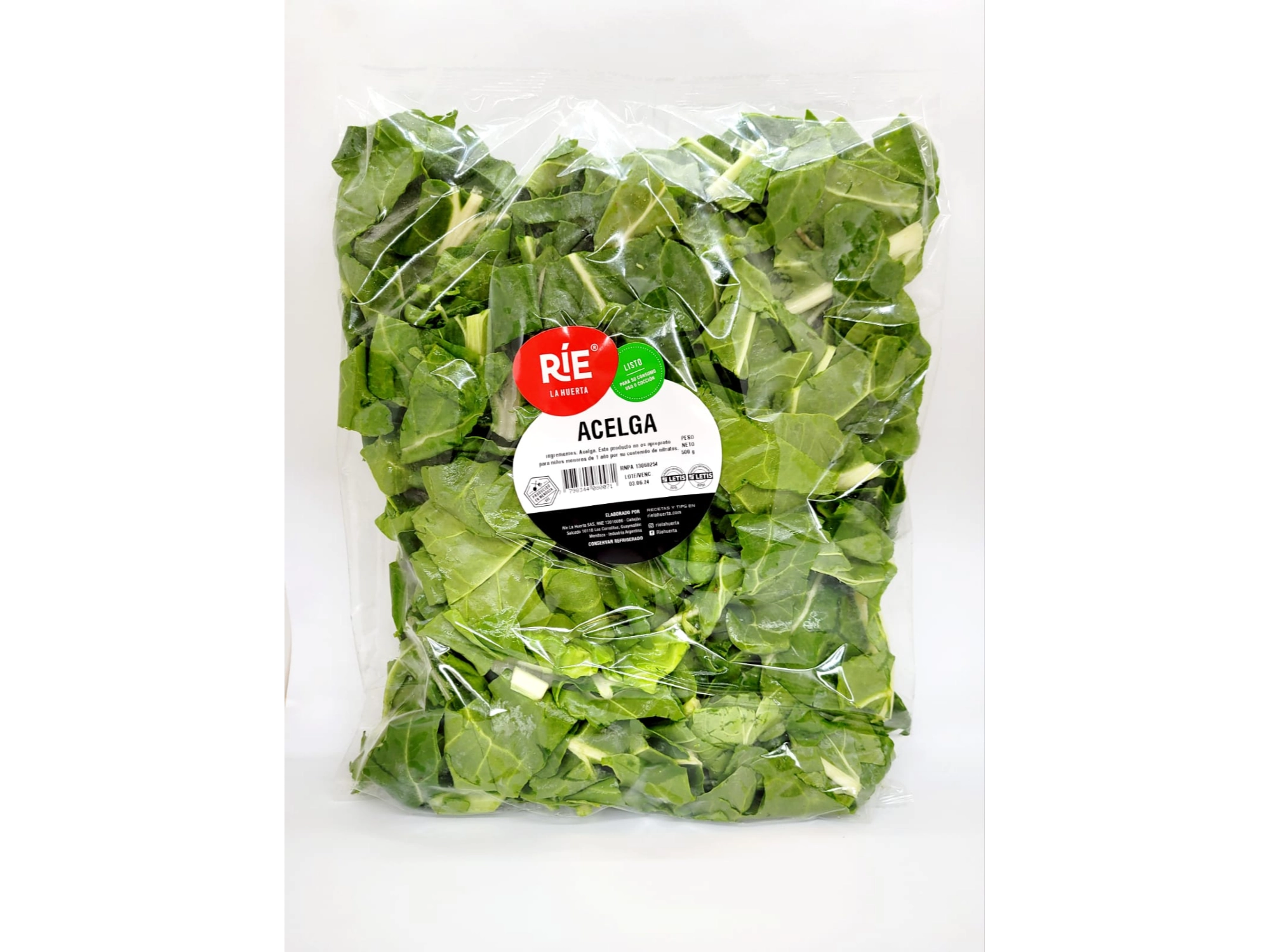 ACELGA X 500g Hojas Cortadas